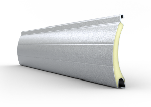 Rollladen Lamellenfarbe Profil aus ALU Aluminium Farbe silber RAL9006