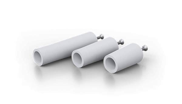 Anschlagstopper Anschlagpuffer für Rolladenpanzer in 3 Größen 30, 40, 60 mm