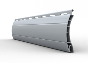 Rollladenpanzer Lamellen aus PVC Farbe grau RAL7038