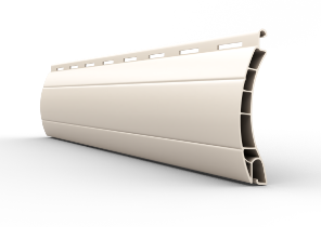 Rollladenpanzer Lamellen aus PVC Farbe hellbeige RAL1013