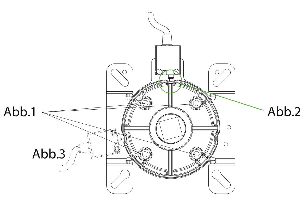 Beim Rolltor RP 77 (Kastengröße 360 mm)