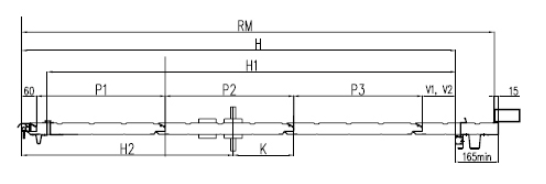 Schlupftur scheme for table