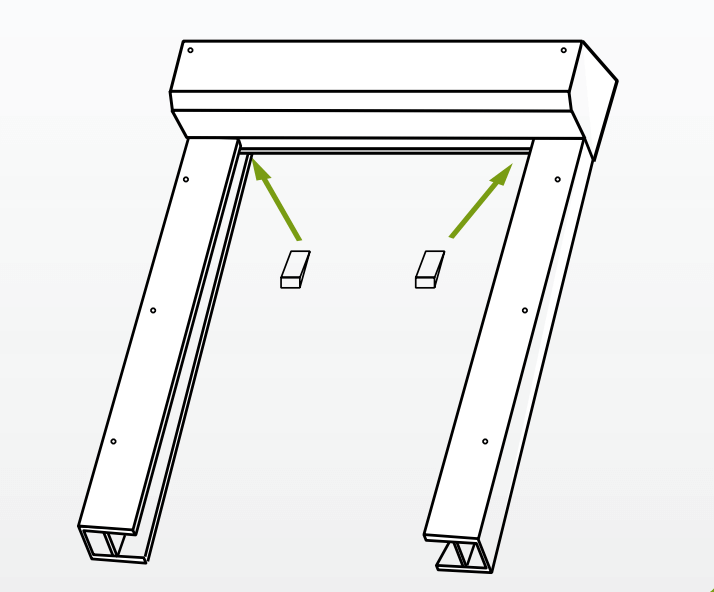 Um unglückliche Vorfälle zu vermeiden, verkeilen Sie jetzt den Rollladen.