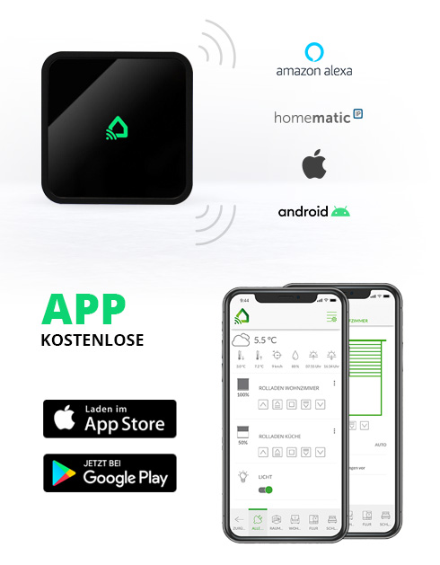 Selve Home Server 2 Smart Home System kostenlose App