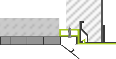 Ausgleichprofil für Beck & Heun System