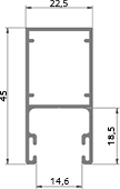 Führungsschienen Typen RP 45/22