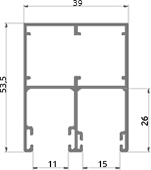 Führungsschienen Typen RP 53/39 IS