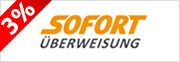 SOFORT Uberweisung 3%