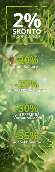 Frühling - Promo Banner 2% SKonto Vorkase