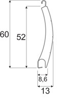 LAMELLO Halter mit 2 Schrauben, zu Rollspachtel