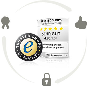 Trusted Shop - Online Einkaufen? Bei Rolladenplanet nur mit Sicherheit!